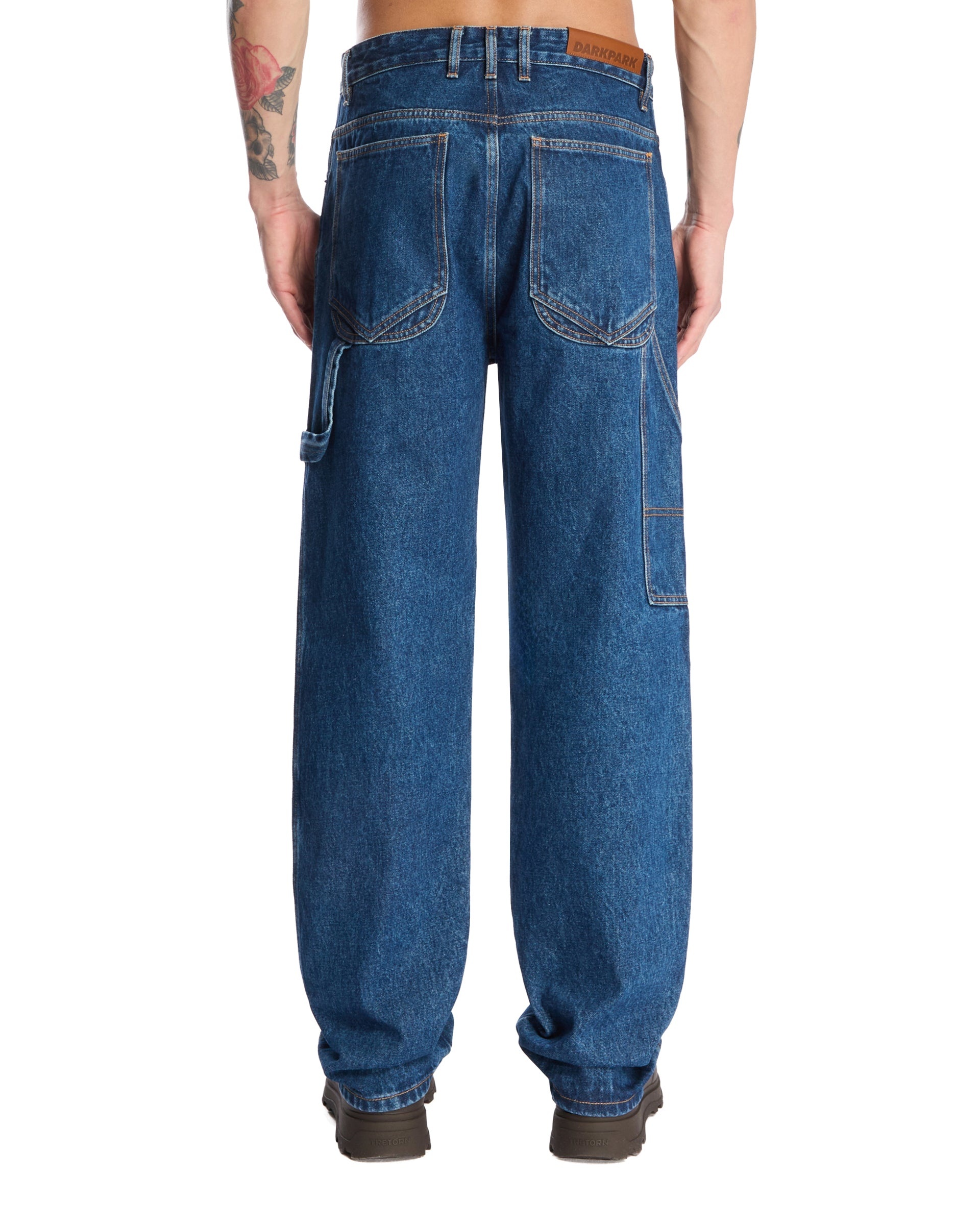Blue Worker Jeans - 3