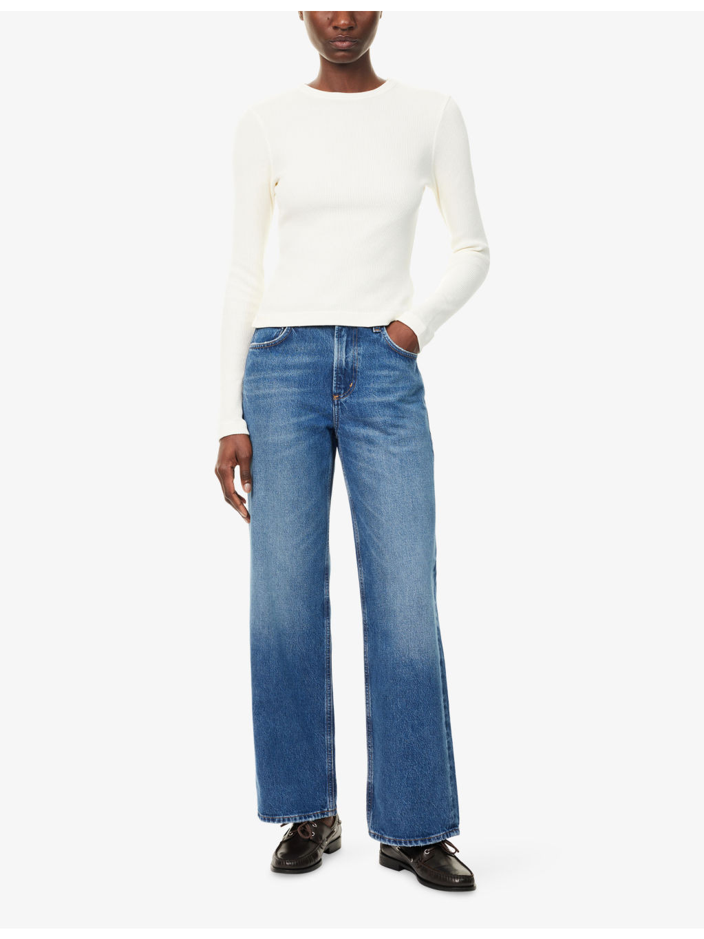 Lindz Straight-Leg Denim Jeans - 2