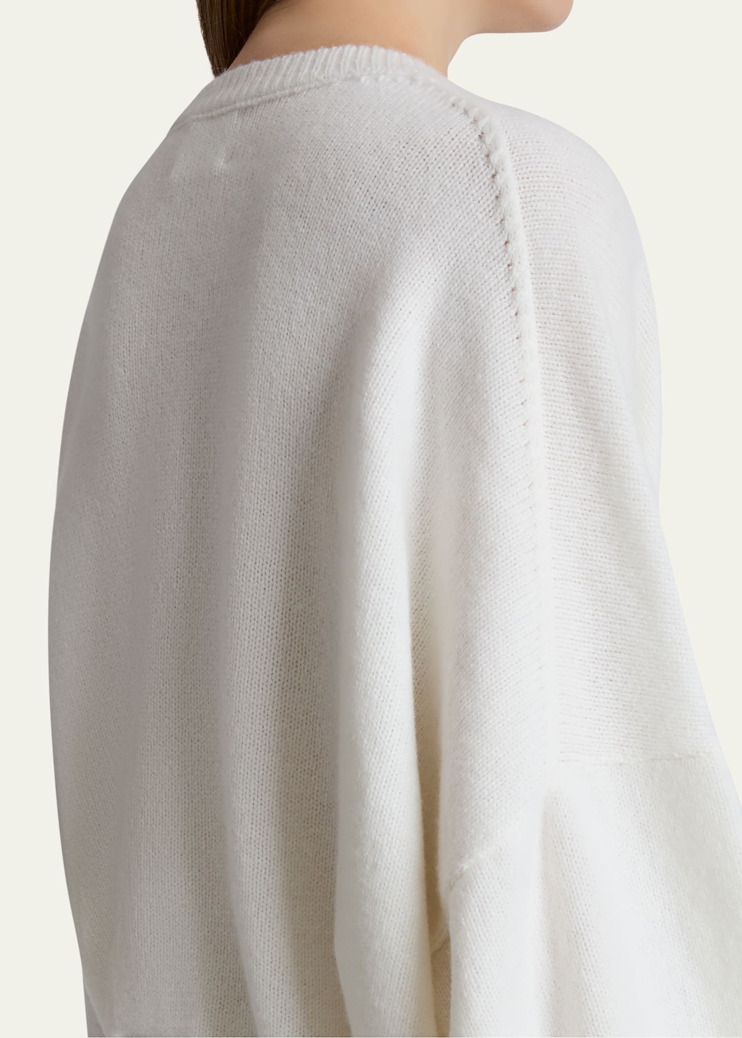 Margaux Cashmere Crewneck Sweater - 5