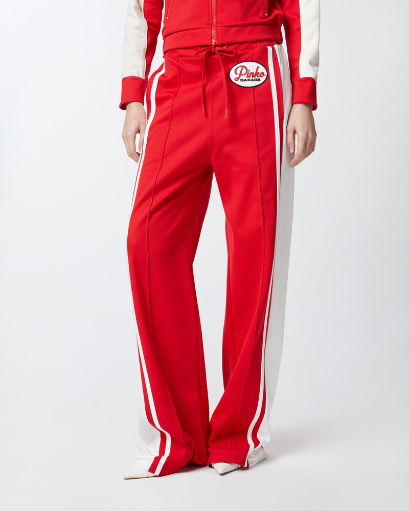 PINKO GARAGE SPORTS TROUSERS WITH SIDE STRIPE 3