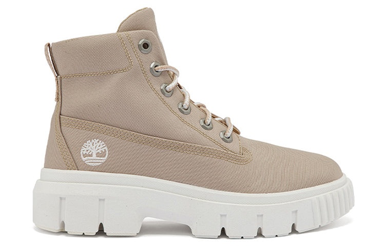 (WMNS) Timberland Greyfield Boot 'Light Beige Canvas' A2JGDW - 2