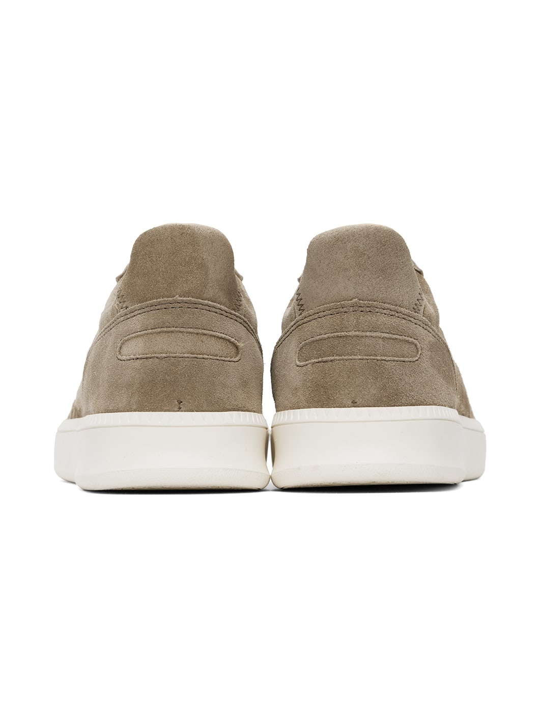 Brown Smash Low Suede Sneakers - 2