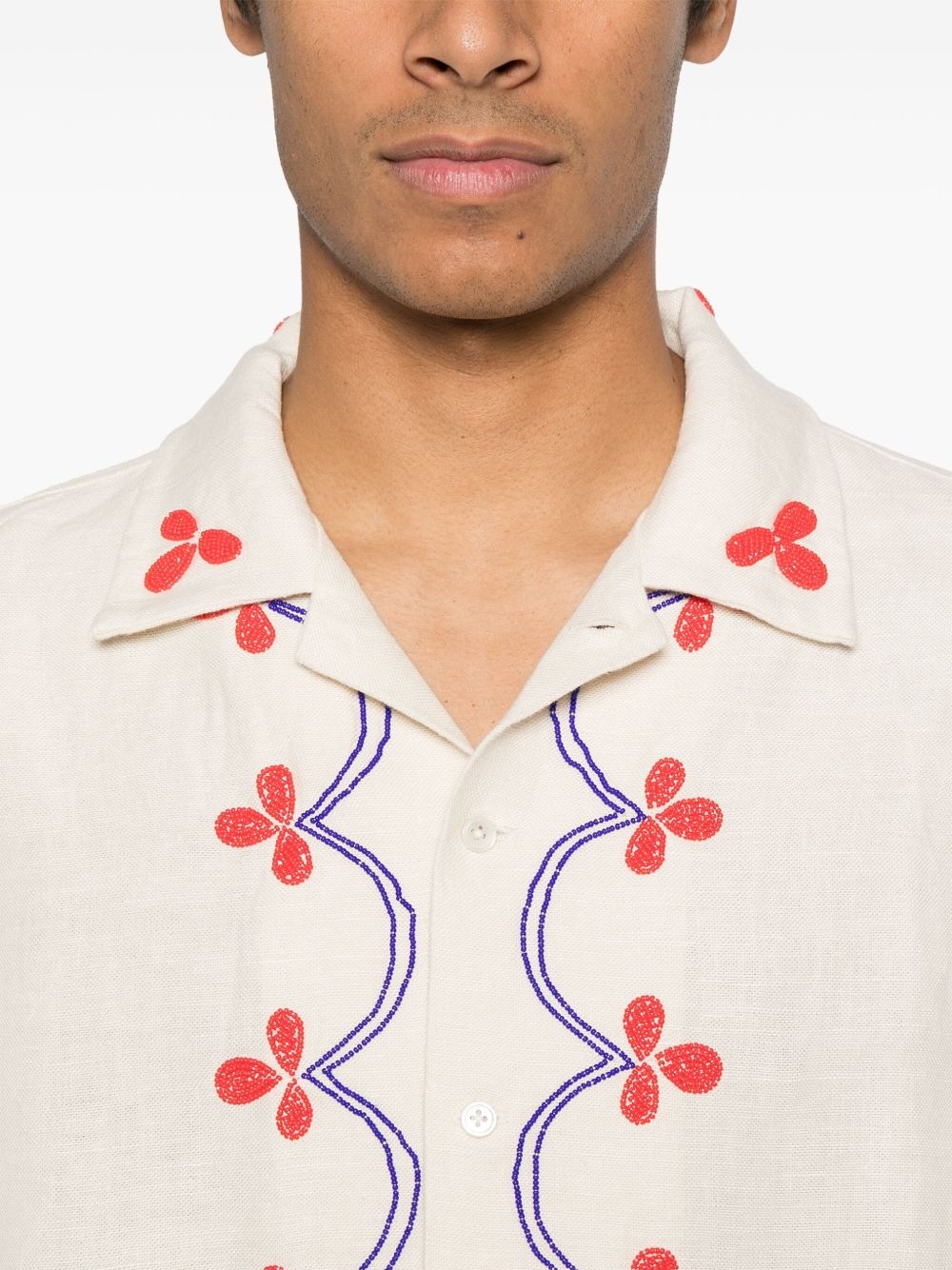 Garden Party beaded shirt - 5