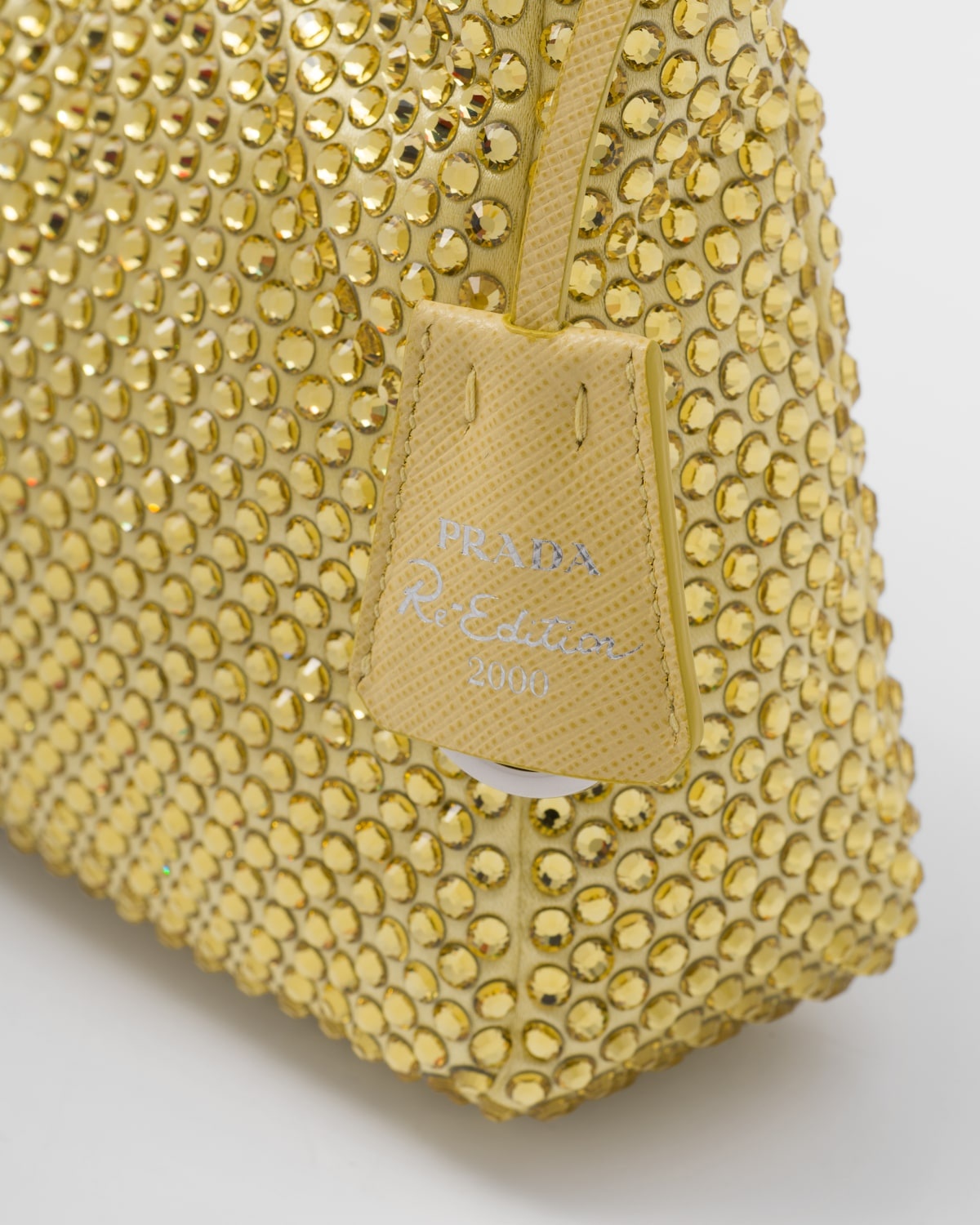Satin mini-bag with crystals - 5