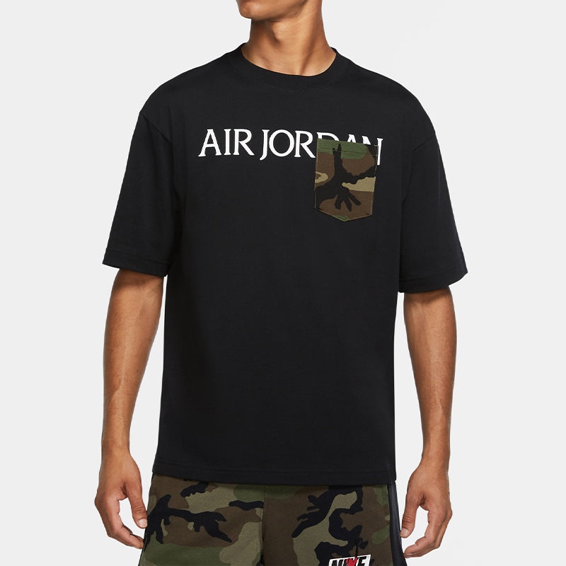 Air Jordan Camo Mashup Camouflage Pocket Male Black CZ0595-010 - 3