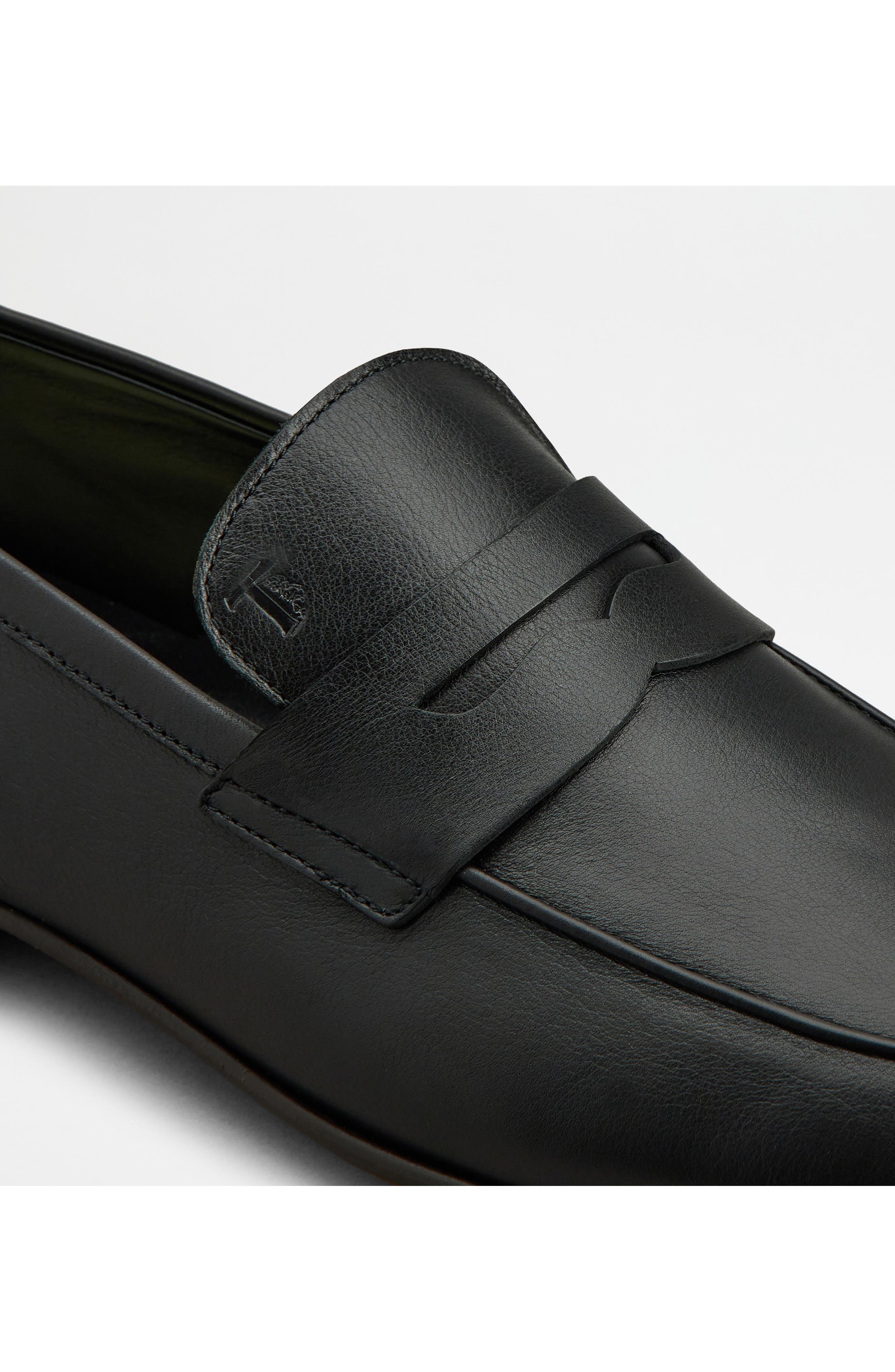Tod's Deconstructed Penny Loafer in Nero at Nordstrom - 3