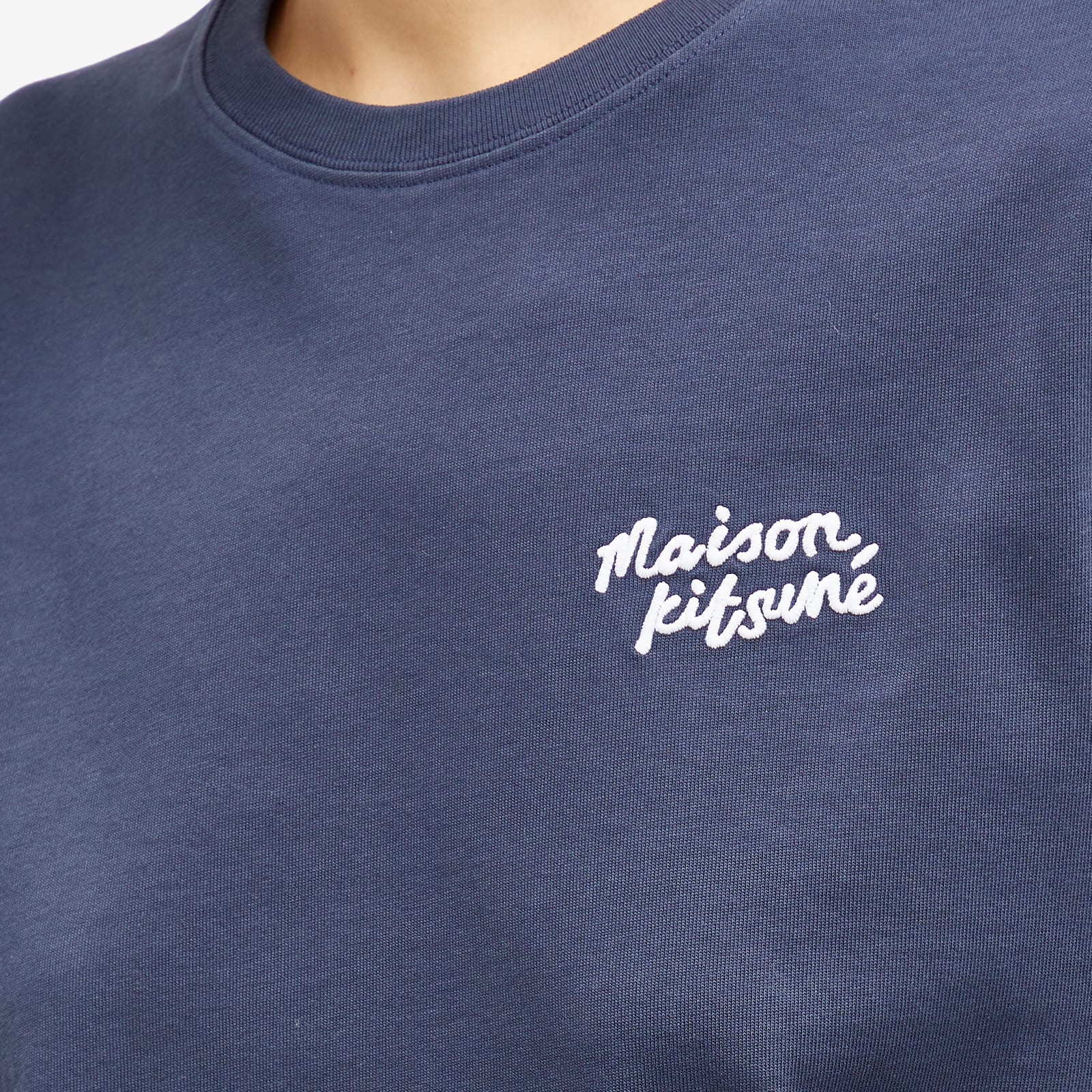 Maison Kitsune Handwriting Logo Comfort T-Shirt - 5