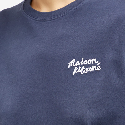 Maison Kitsuné Maison Kitsune Handwriting Logo Comfort T-Shirt outlook