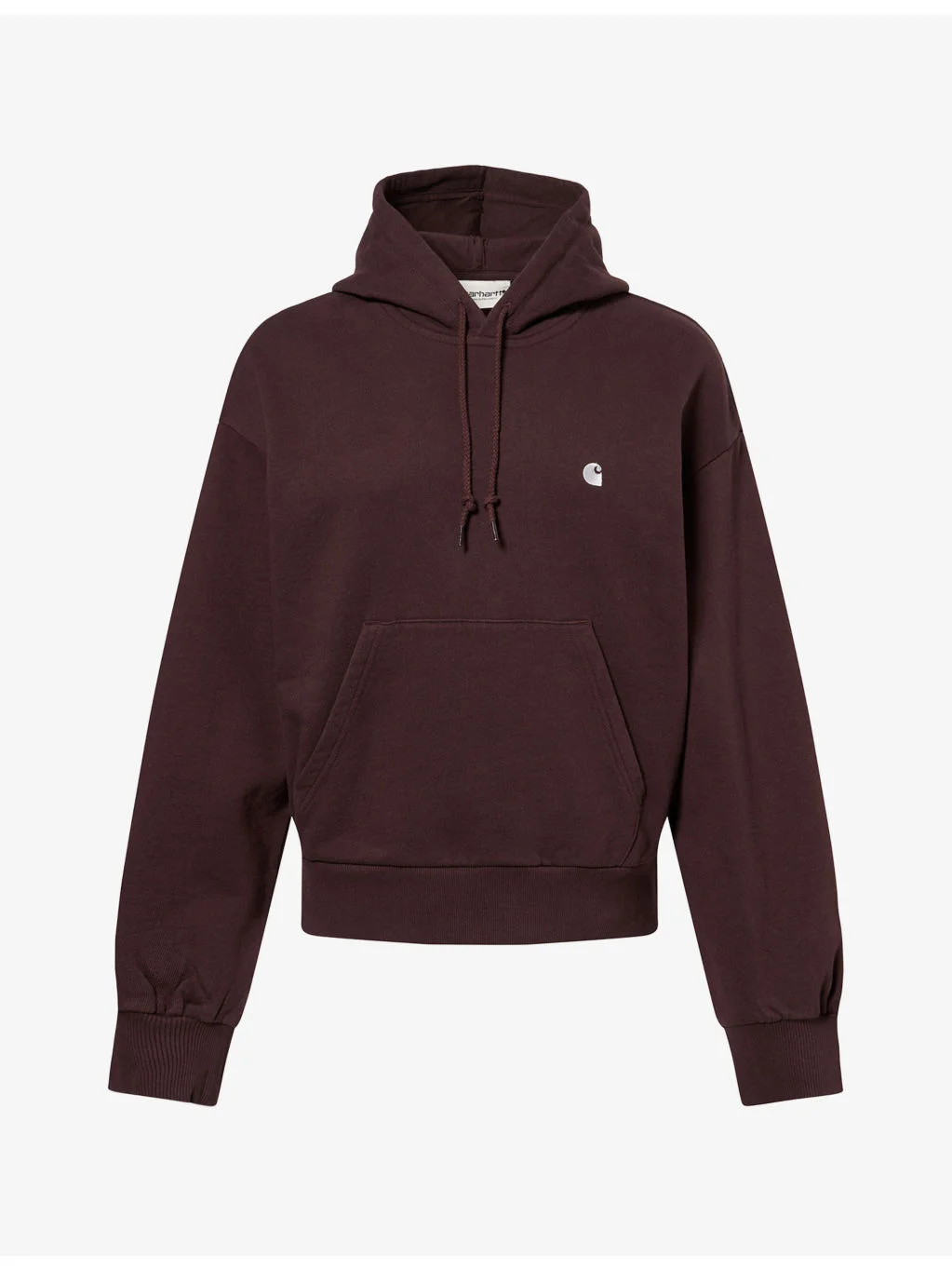 Casey Logo-Embroidered Cotton Hoody - 1