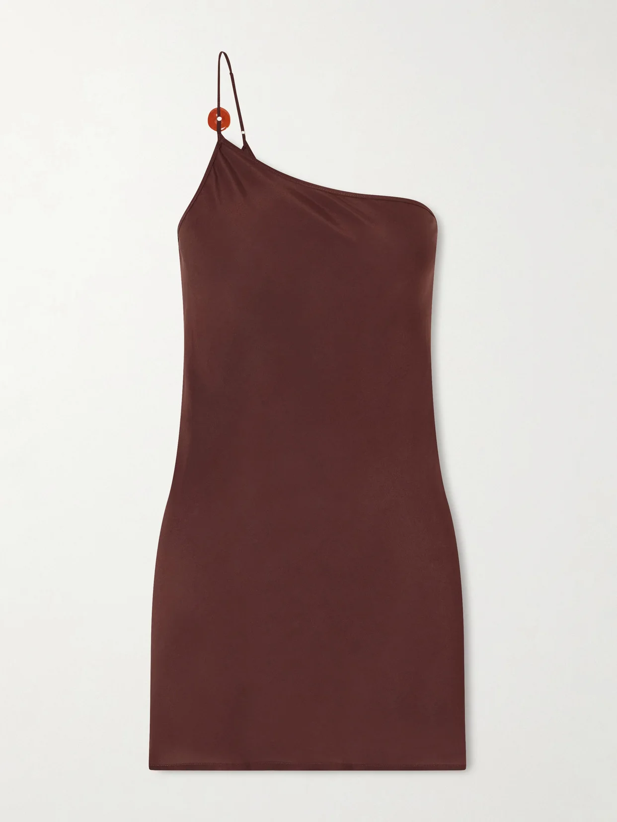 Embellished Silk-crepe Mini Dress - 1