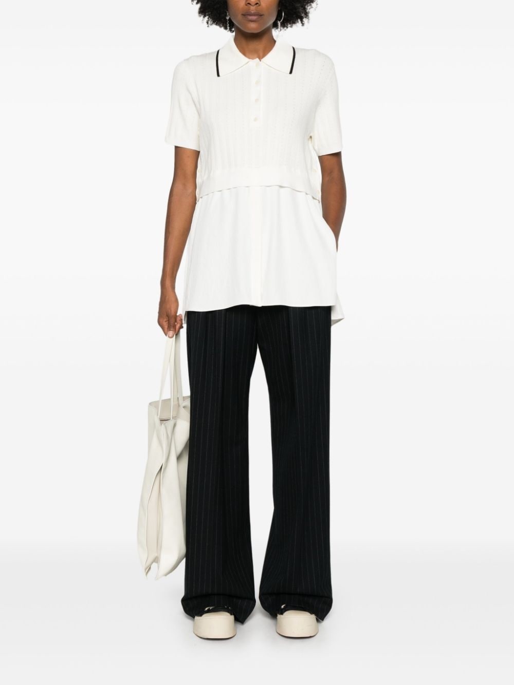 pinstriped trousers - 2