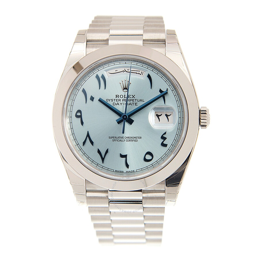 Rolex President Automatic Chronometer Blue "Arabic Dial" Dial Men's Watch M228206-0025 - 2