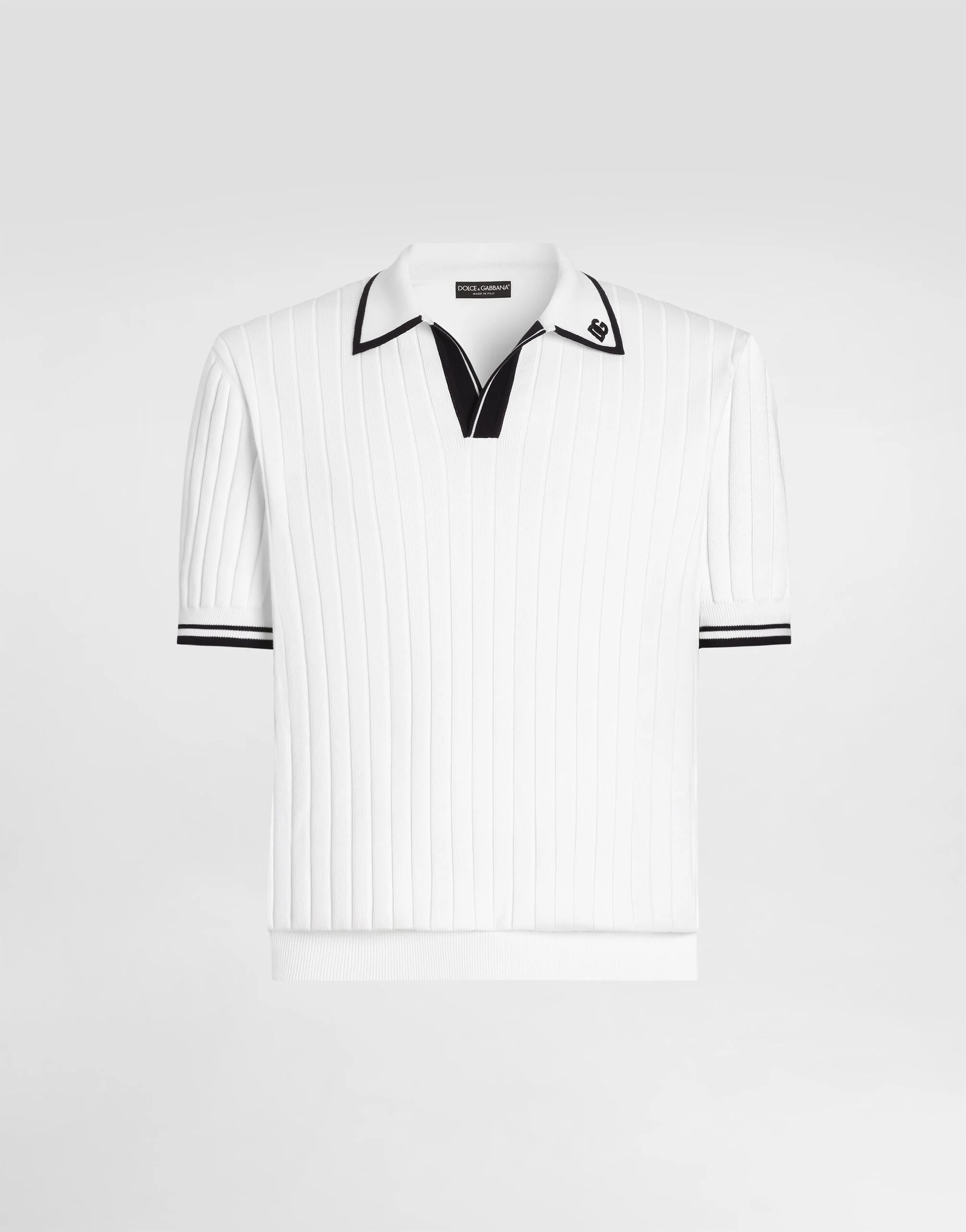 Cotton polo shirt - 1
