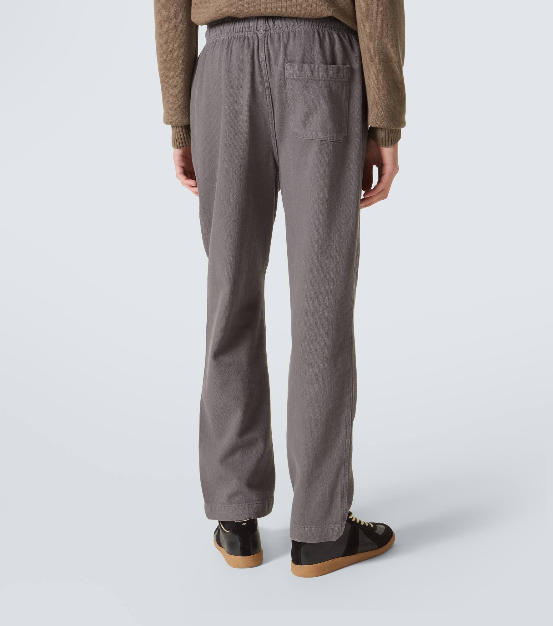 Cotton straight pants - 4