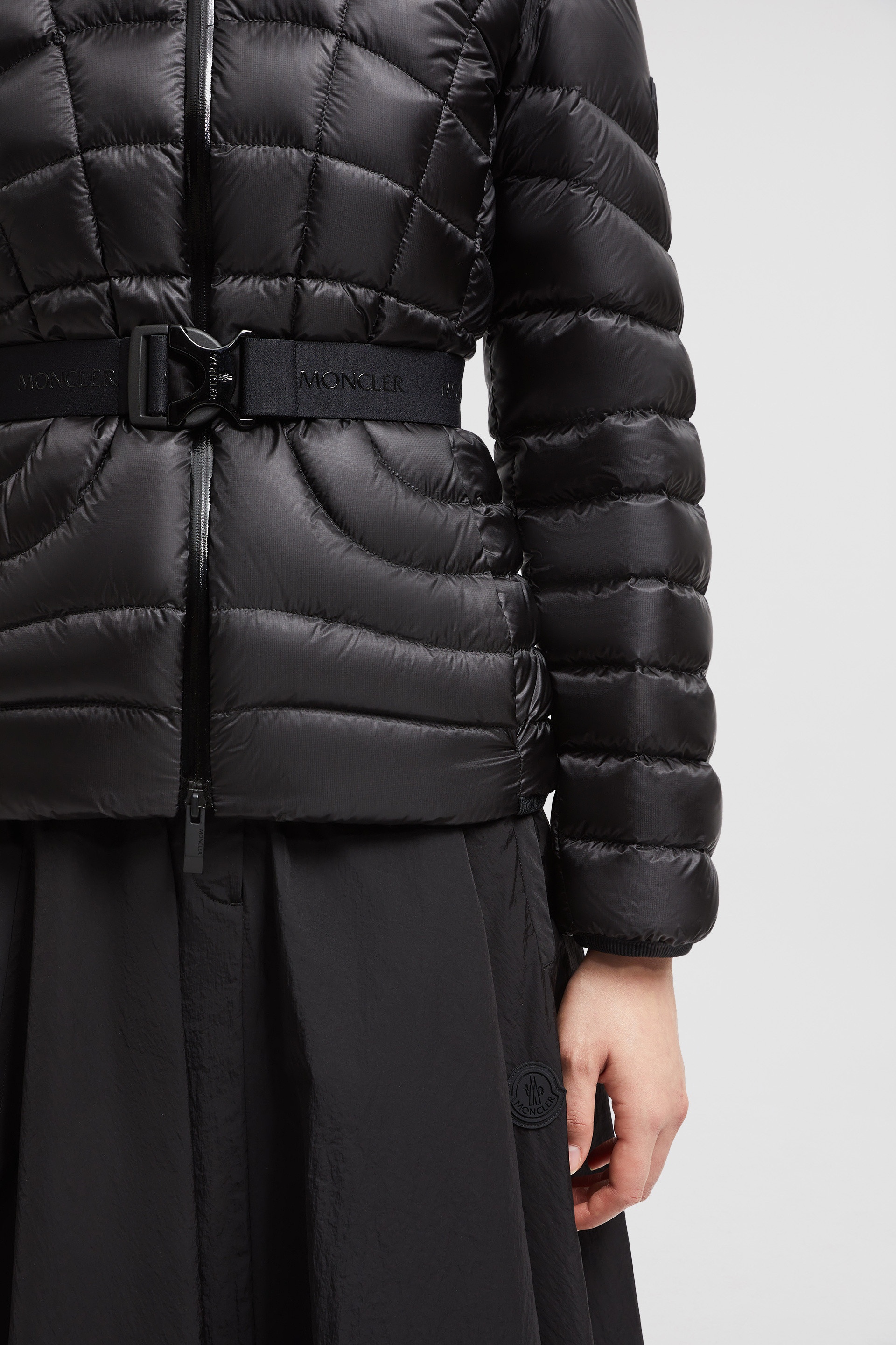 Gramont Hooded Geometric-Quilted Short Down Jacket - 6