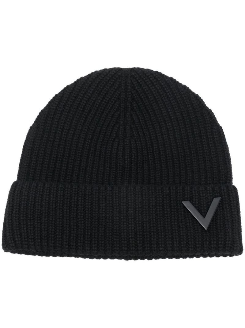 VLogo Signature beanie hat - 1