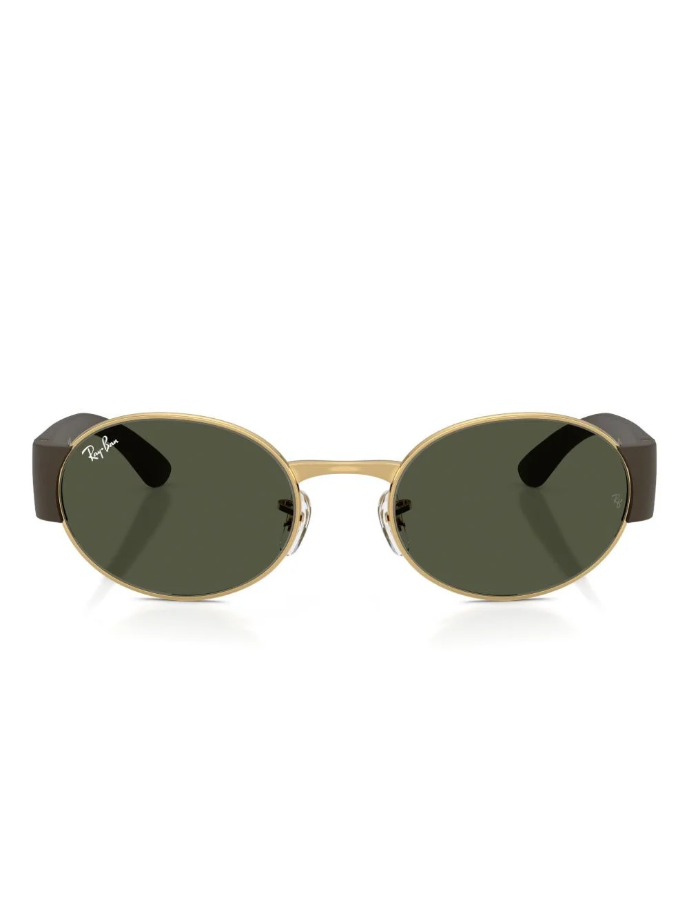 oval-frame sunglasses - 1