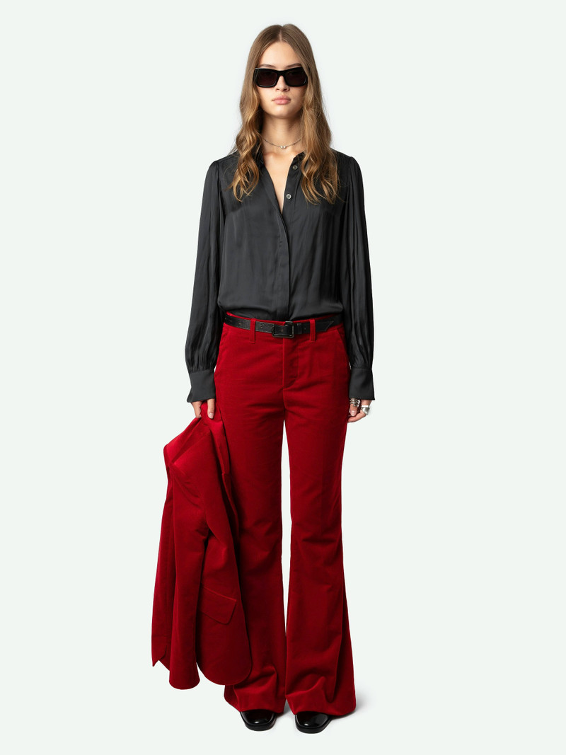 Zadig & Voltaire Prevy Velvet Pants outlook