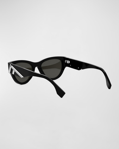 FENDI Fendi First Acetate Cat-Eye Sunglasses outlook