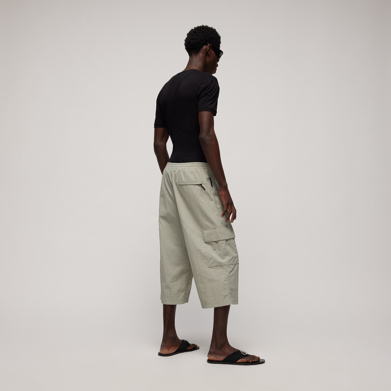 Nylon cargo pants with wrinkle effect 3