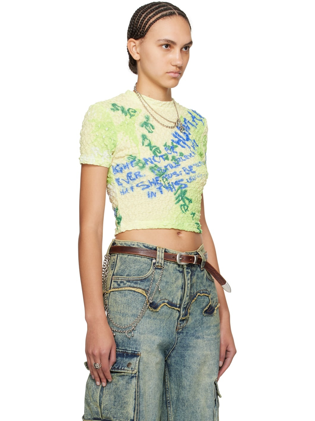 Green Essential Jenny T-Shirt - 2