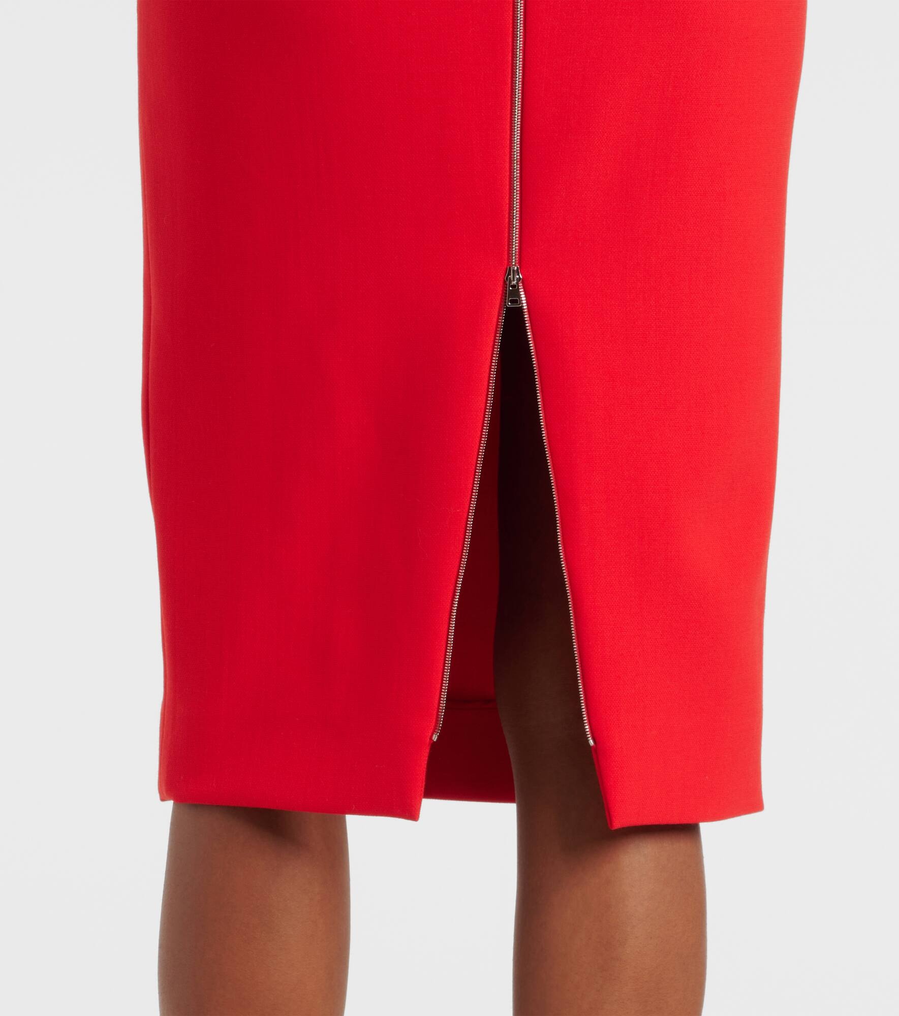 Crêpe midi dress - 5