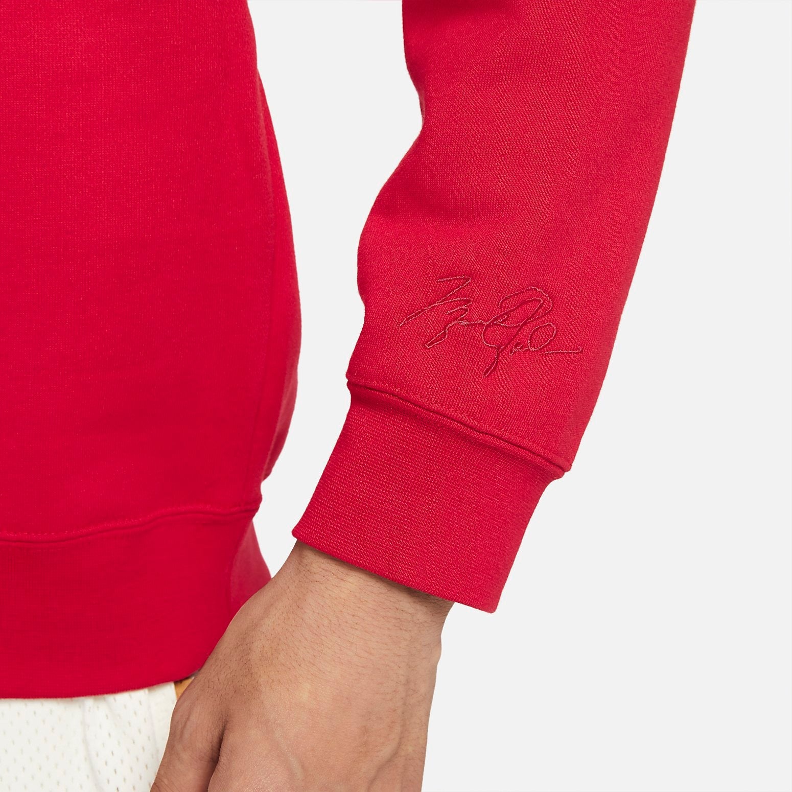 Air Jordan Crew-Neck Sweatshirt 'Red' DN7957-687 - 3