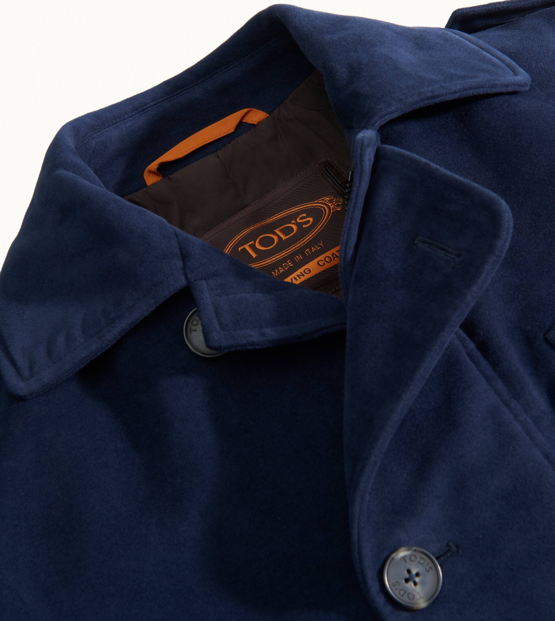 DRIVING COAT - BLUE - 4