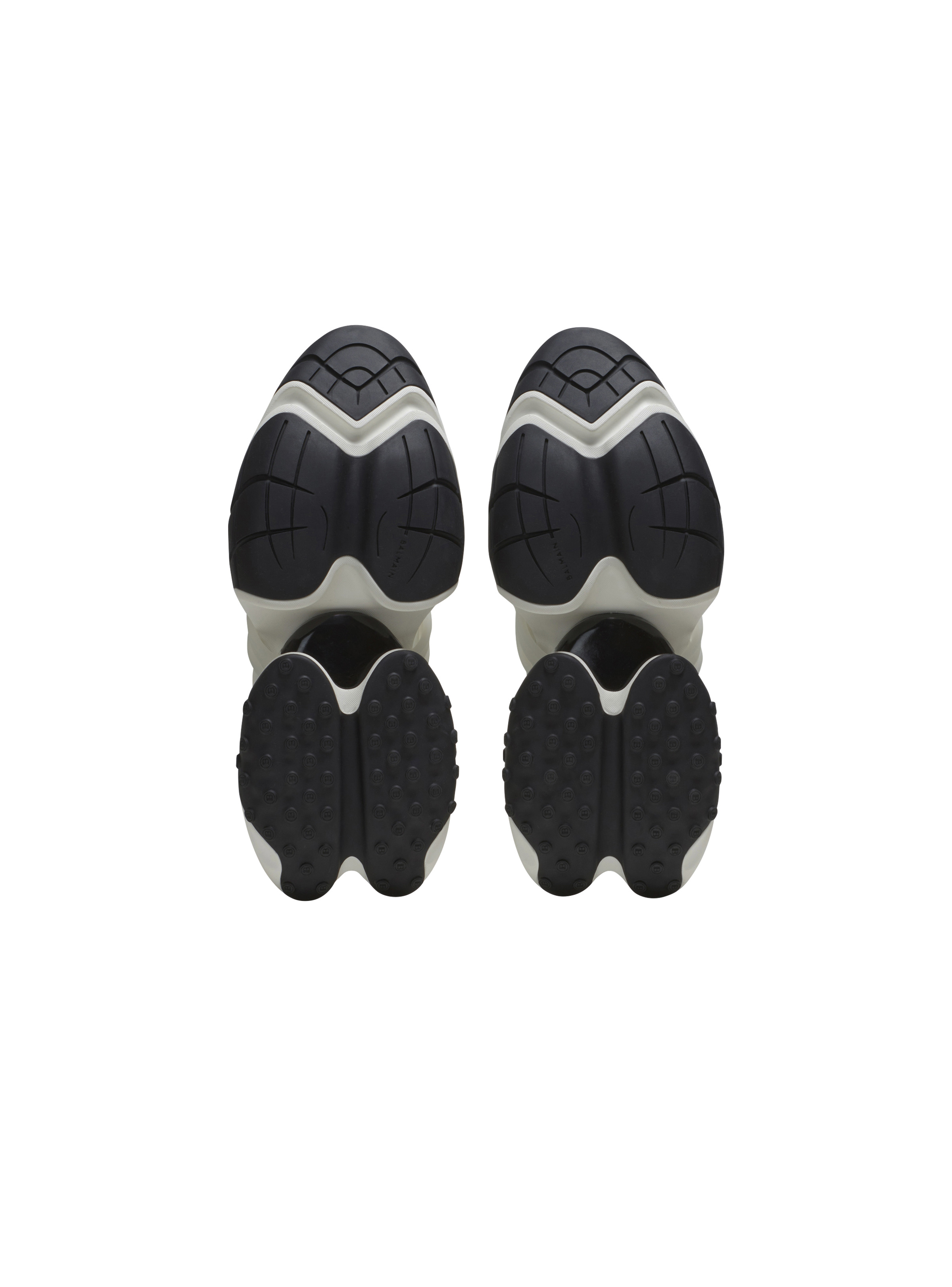 Unicorn trainers in two-tone neoprene and leather - 4