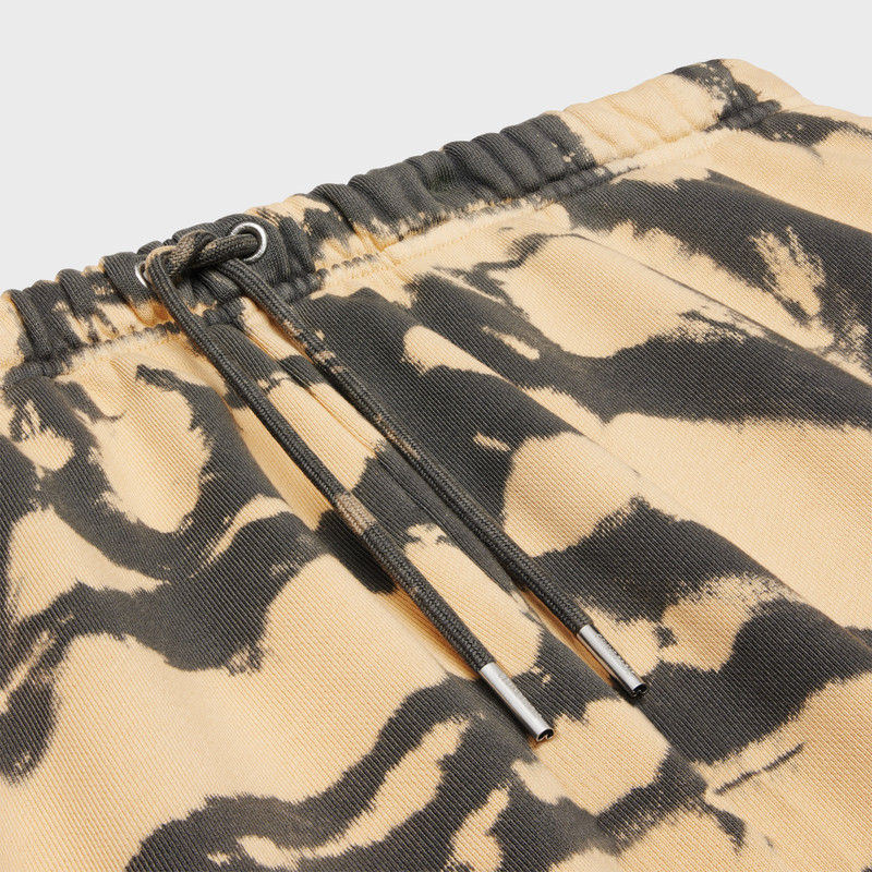 Celine shorts in tie-dye cotton fleece 3