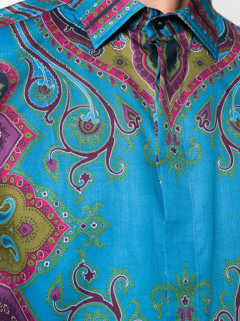 paisley-print shirt - 5