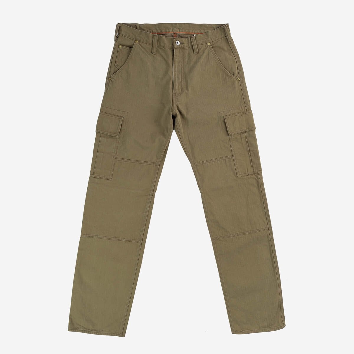 IH-733-KHA 11oz Herringbone Cargo - Khaki - 1