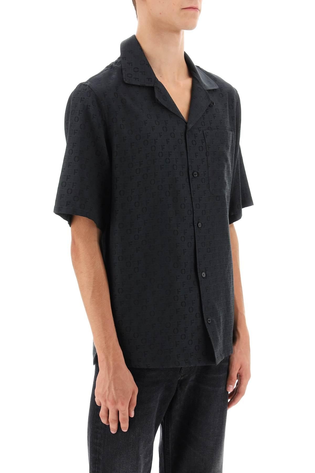 Silk-cotton short sleeve shirt - 3