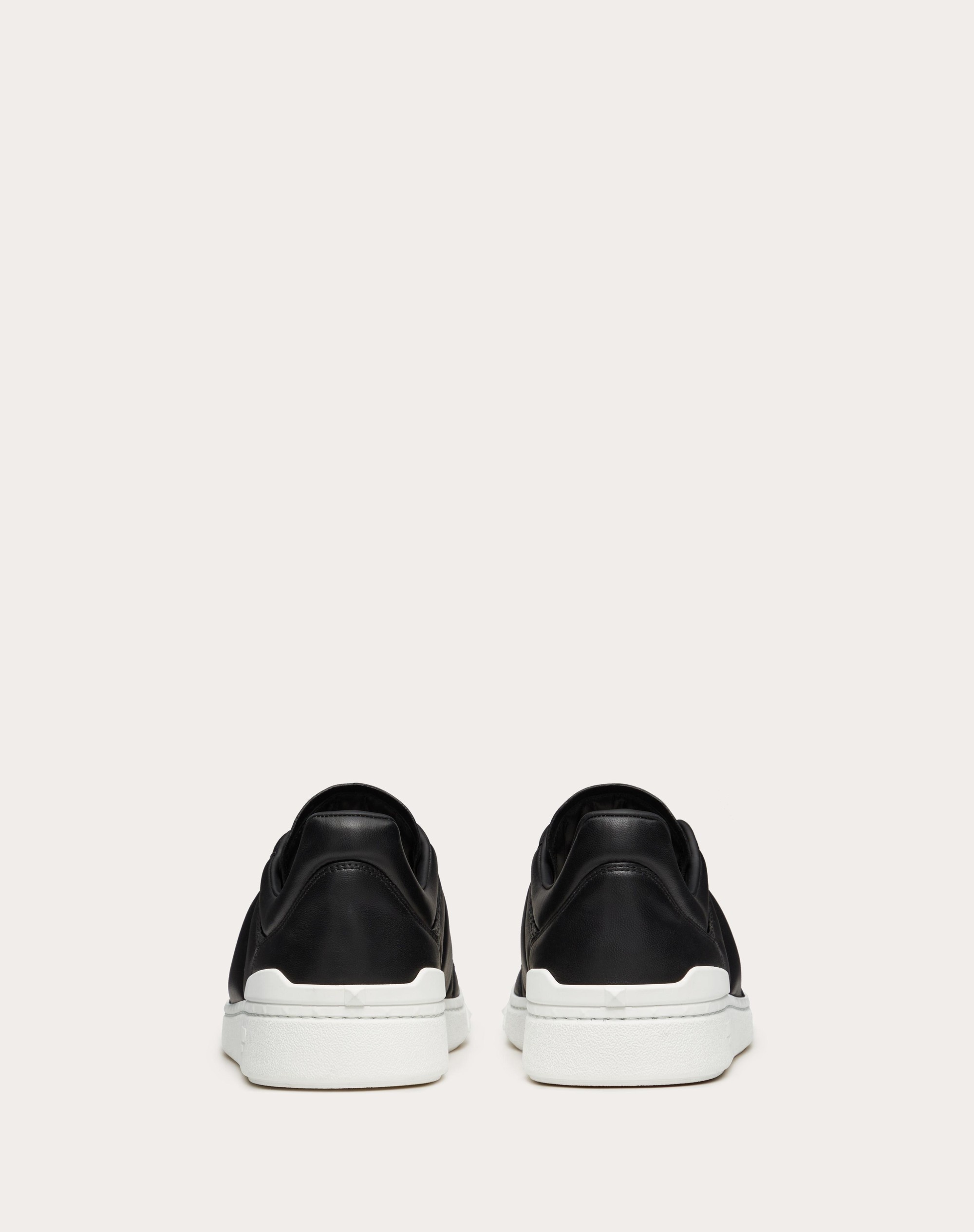 UPVILLAGE LOW TOP NAPPA LEATHER SNEAKER - 3