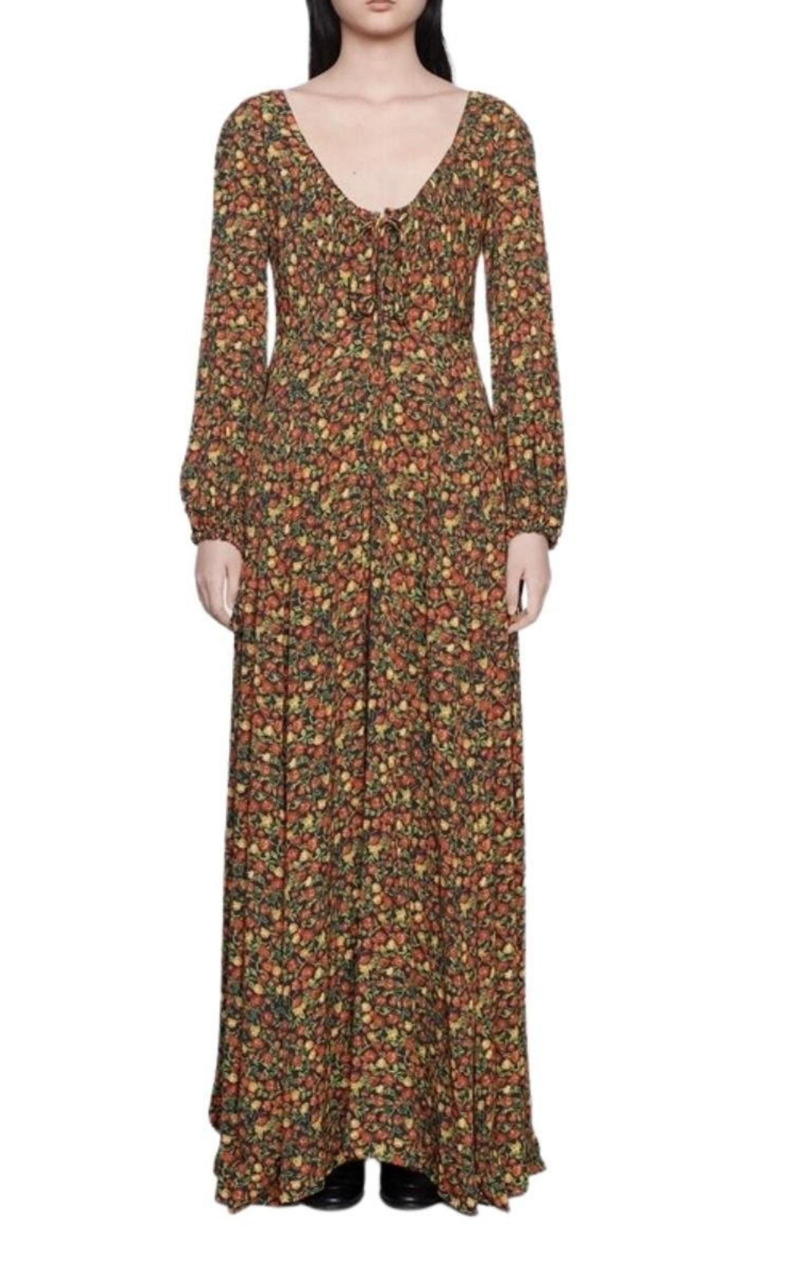 Liberty-print Crepe Maxi Dress - 2