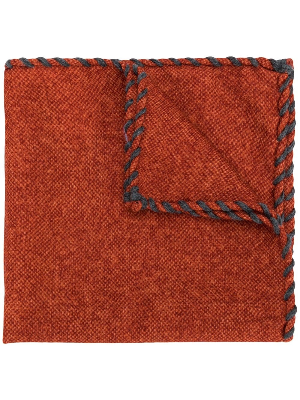 knitted square scarf - 1