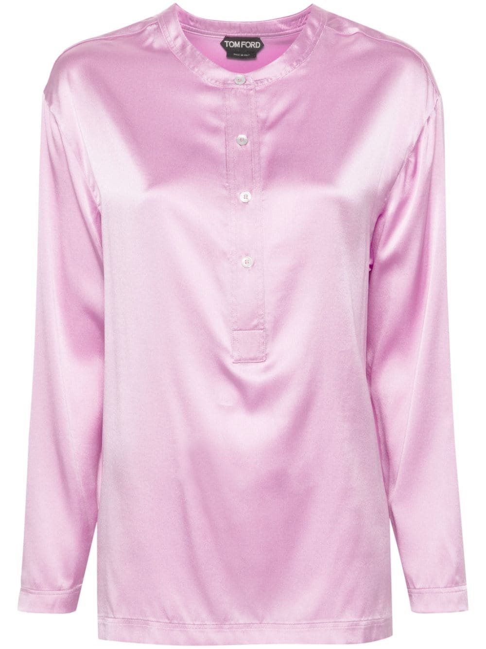 satin silk tunic - 1