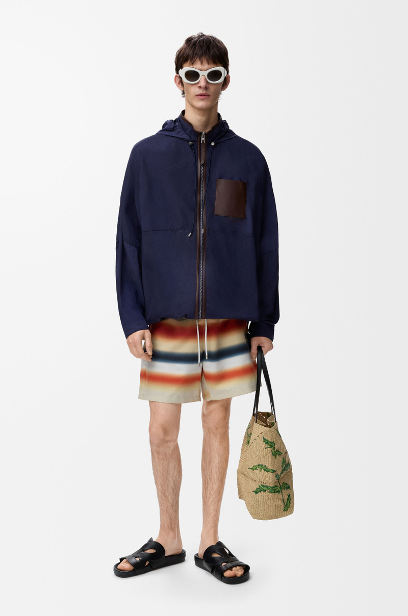 Loewe Hooded jacket in technical shell outlook