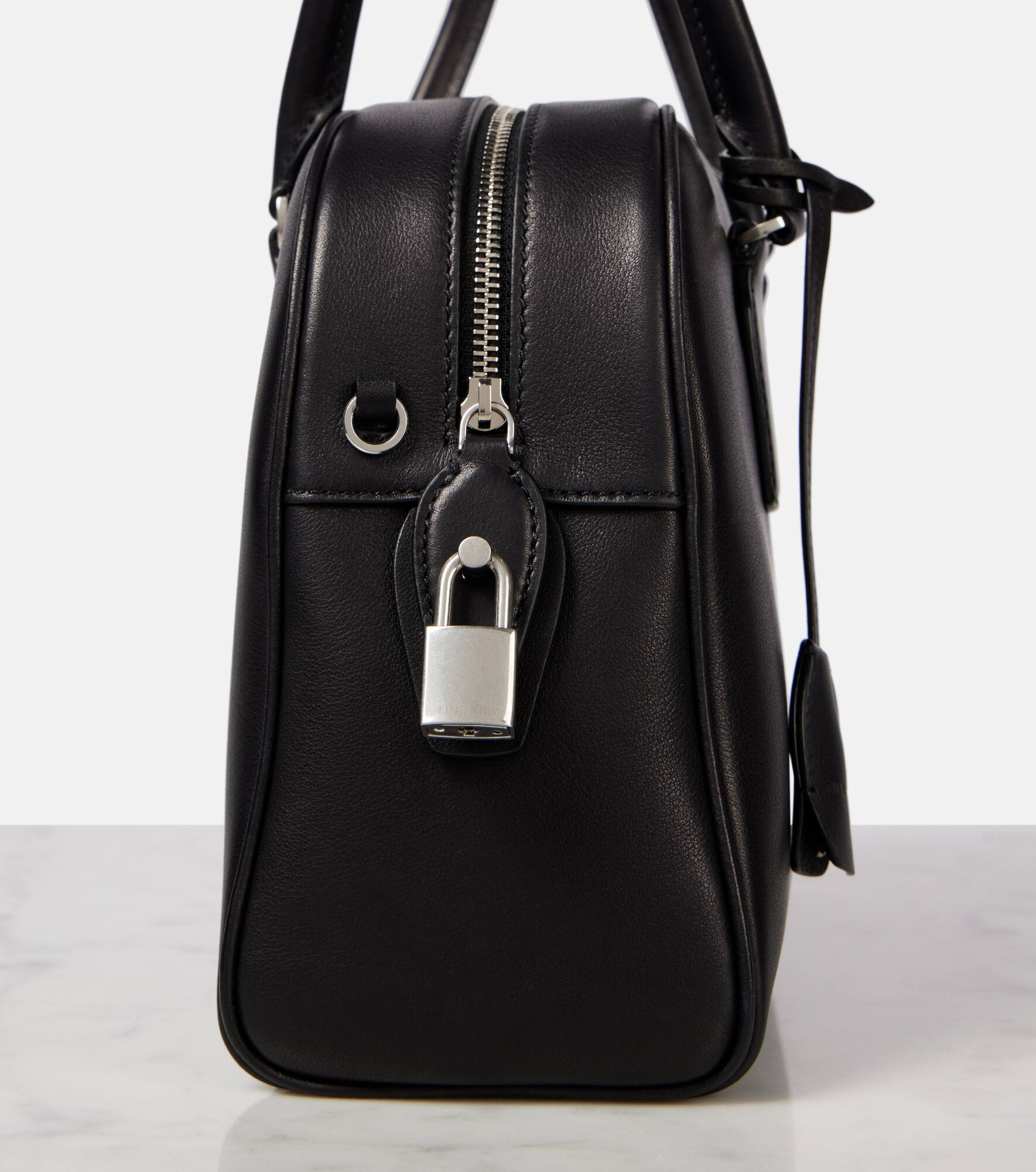 India 10.00 leather tote bag - 6