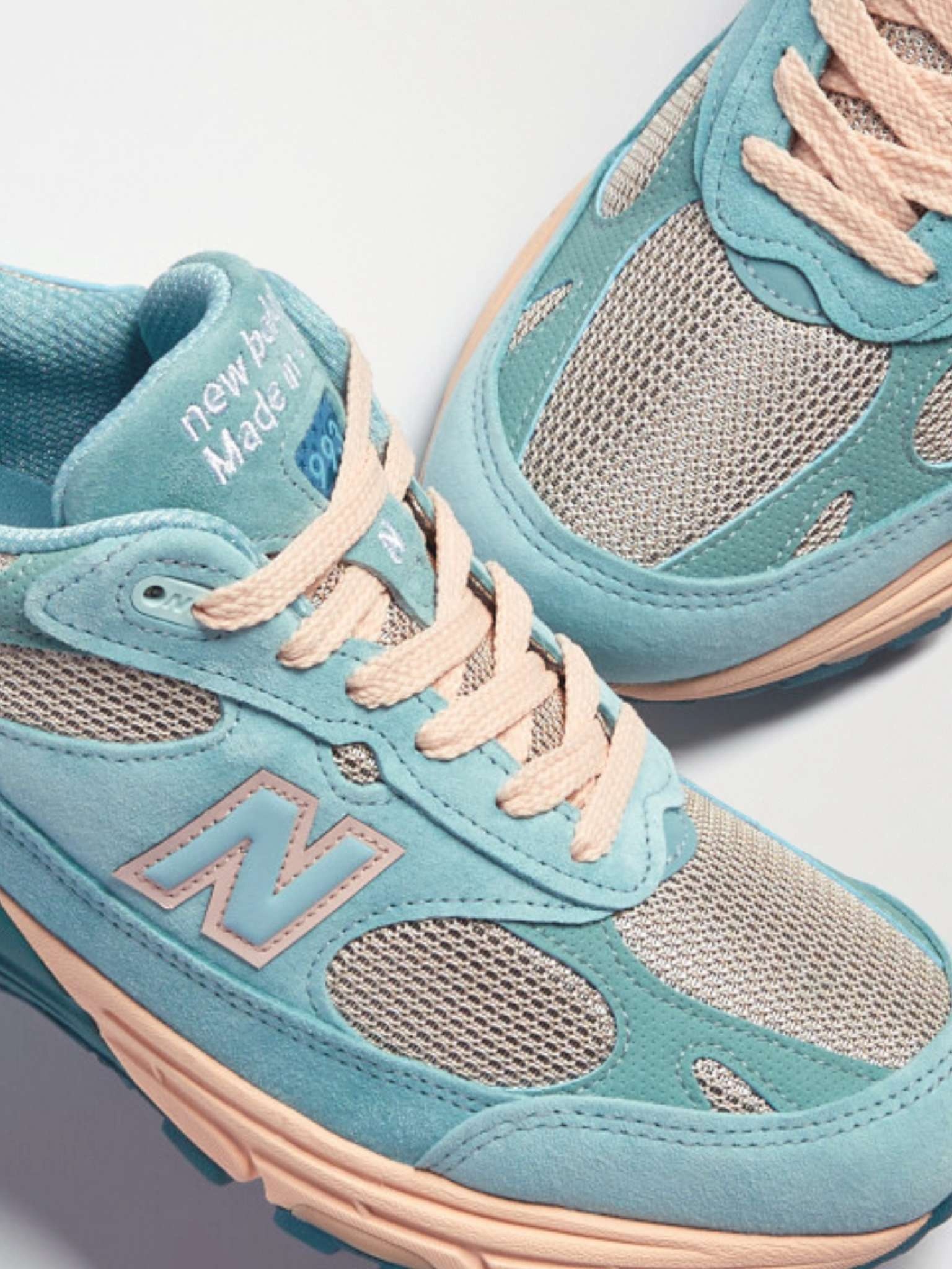 + Joe Freshgoods 993 Suede and Mesh Sneakers - 4