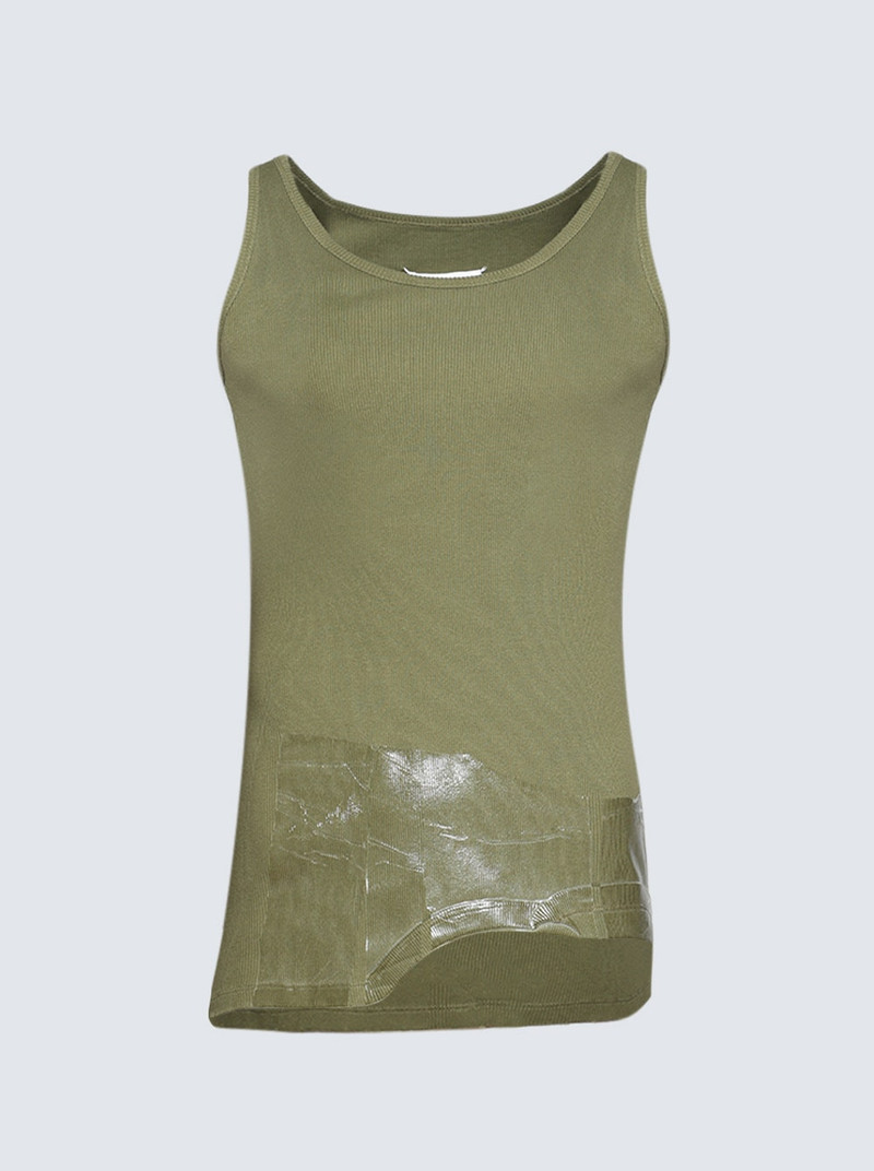 Maison Margiela Tank Top Olive outlook