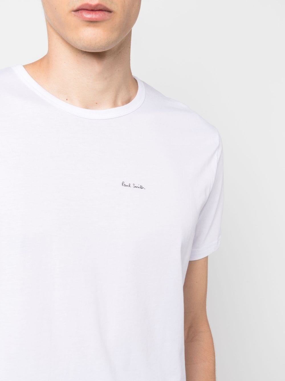 logo-print cotton T-shirt - 5