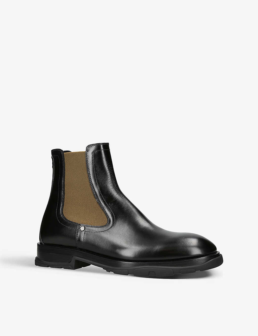 Tread slim leather Chelsea boots - 3