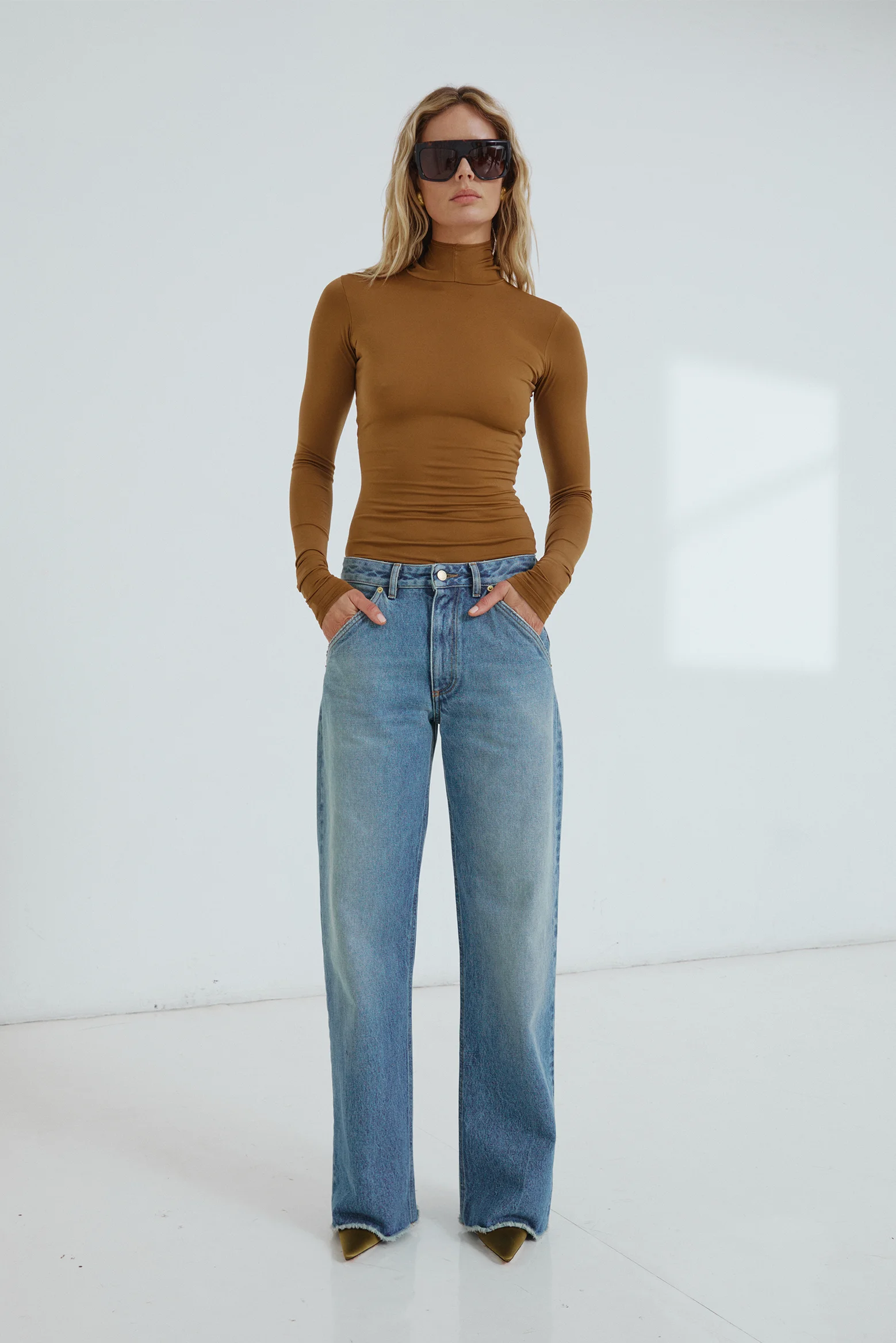LARA - RELAXED FIT CARPENTER DENIM - 1