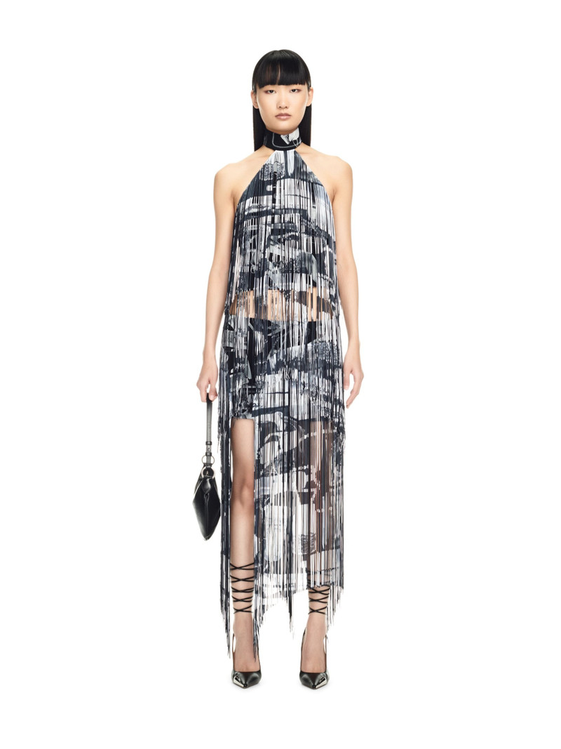 Off-White Xray Fringed Top outlook