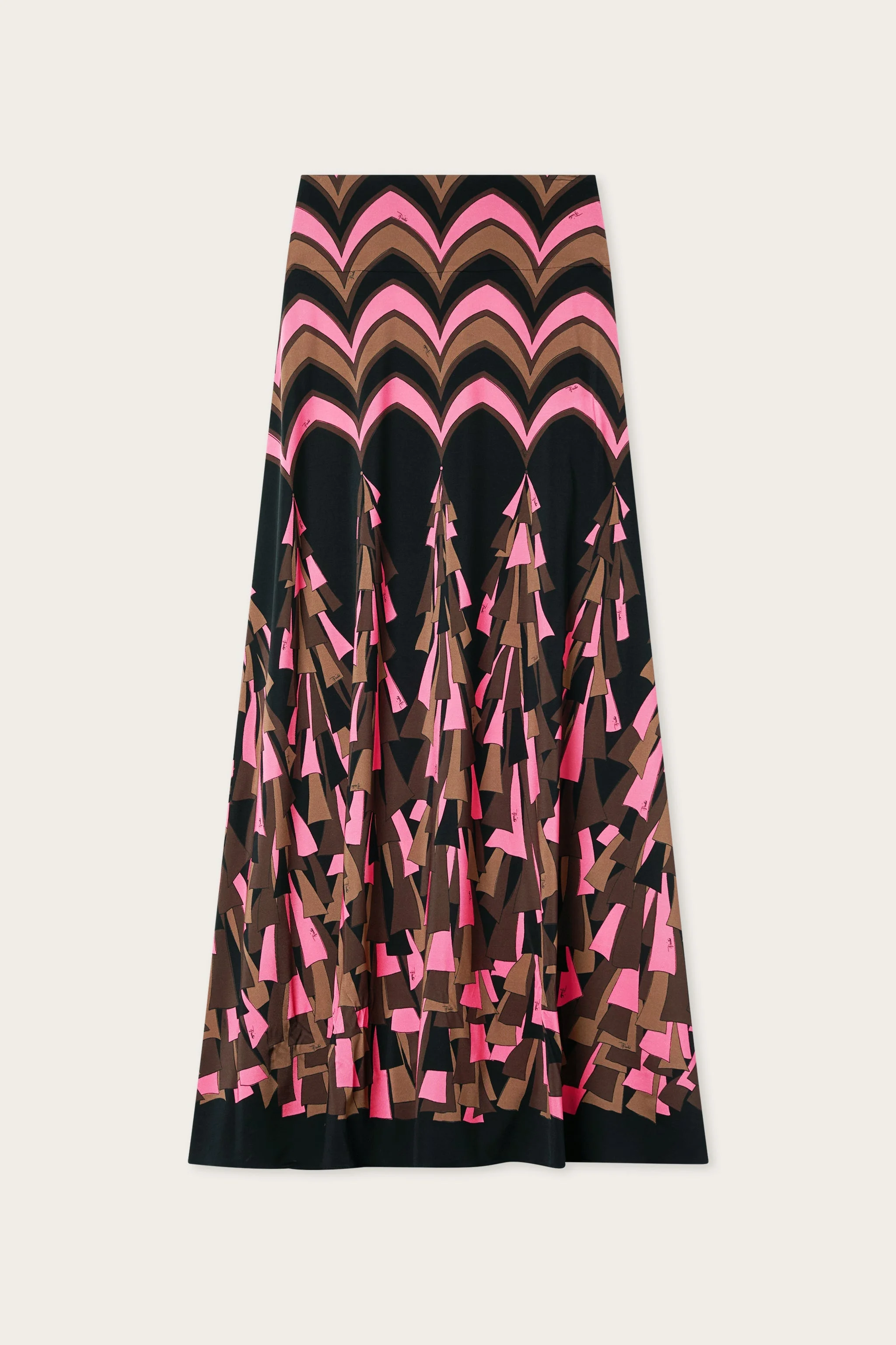 BAIADERA PRINT JERSEY SKIRT - 1