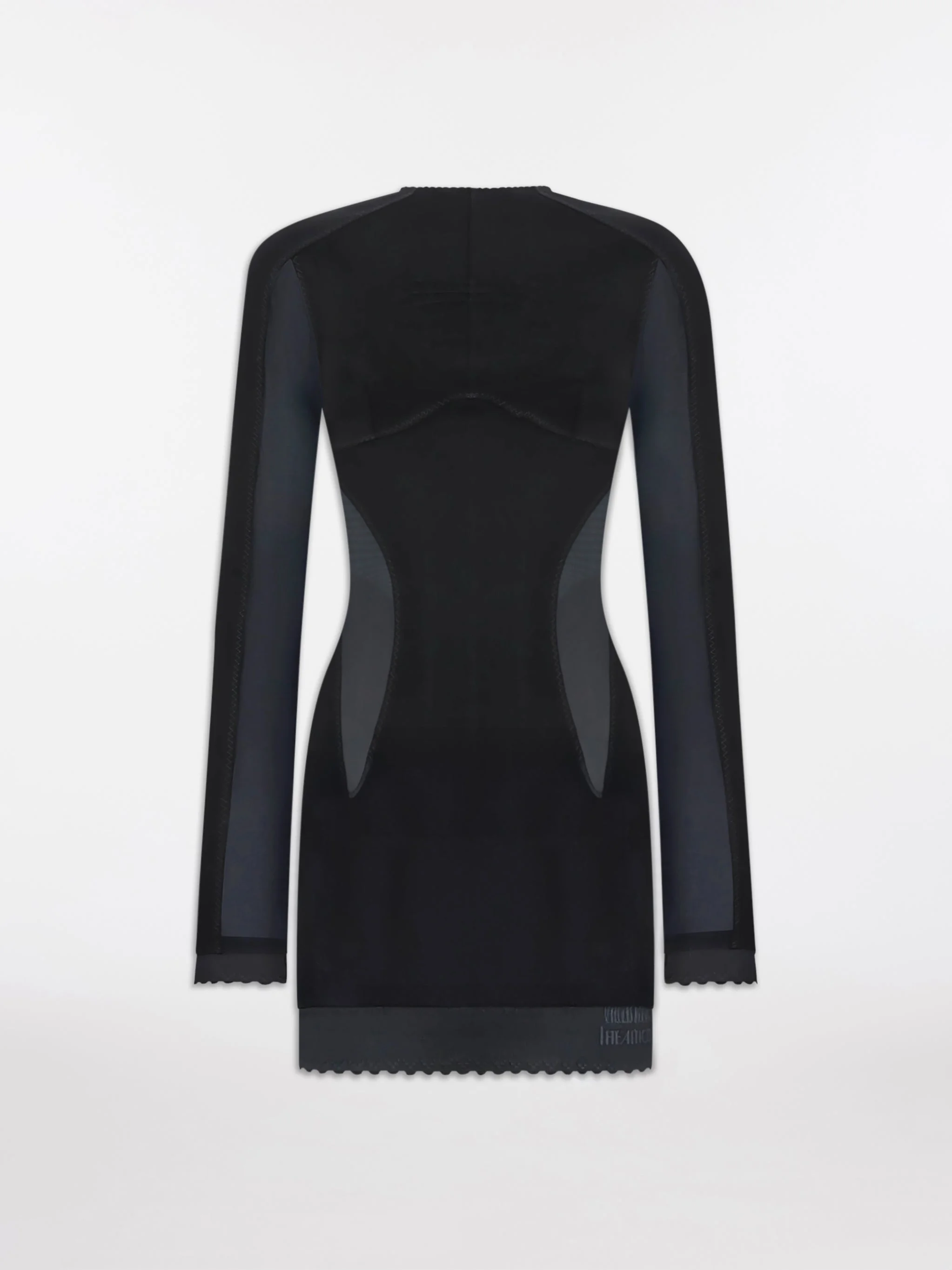 BLACK MINI DRESS - 1