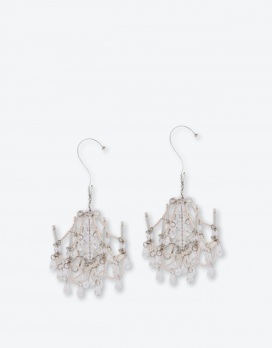 CRYSTAL CHANDELIER DROP EARRINGS - 2