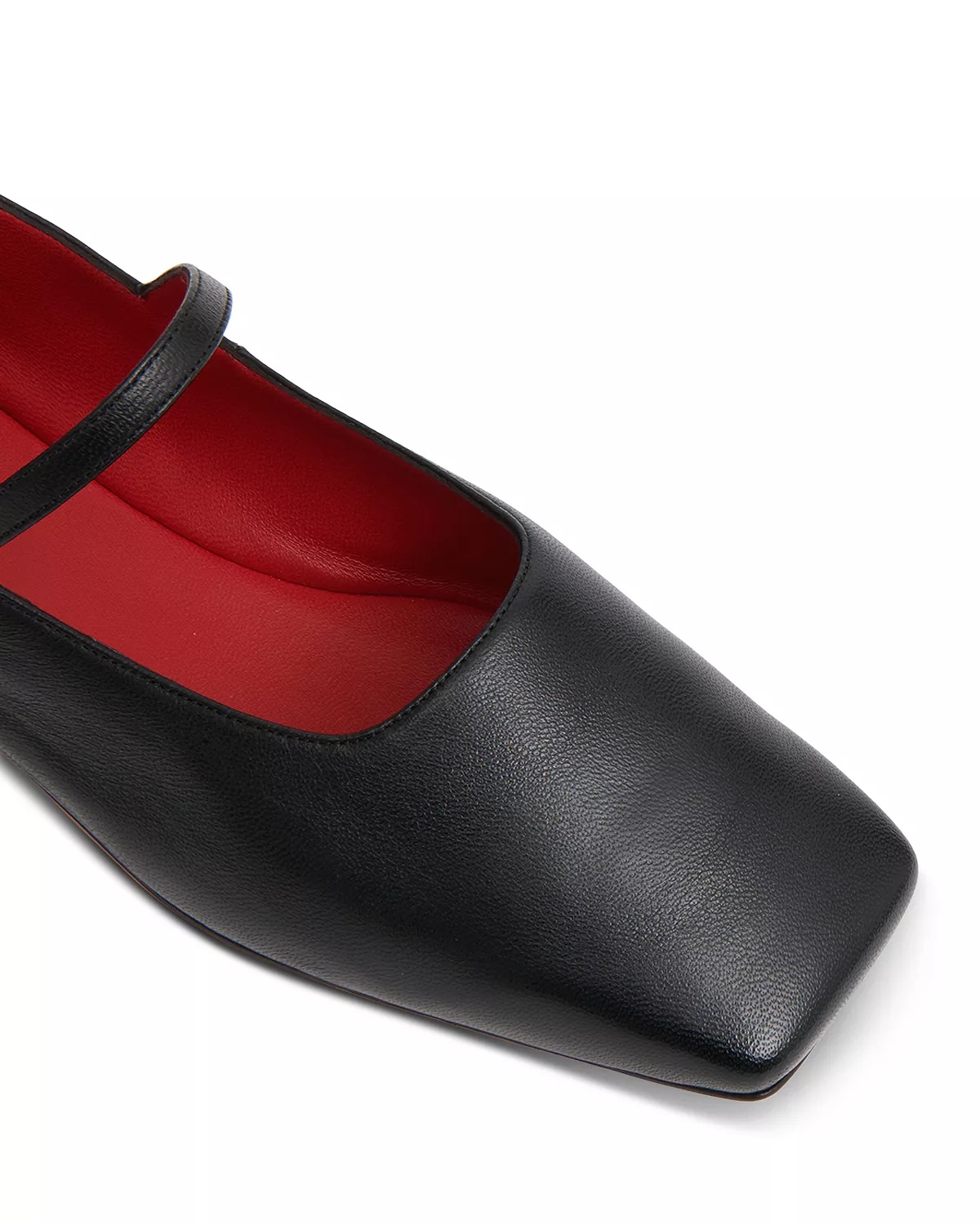 Women's Square Toe Mary Jane Flats - 3
