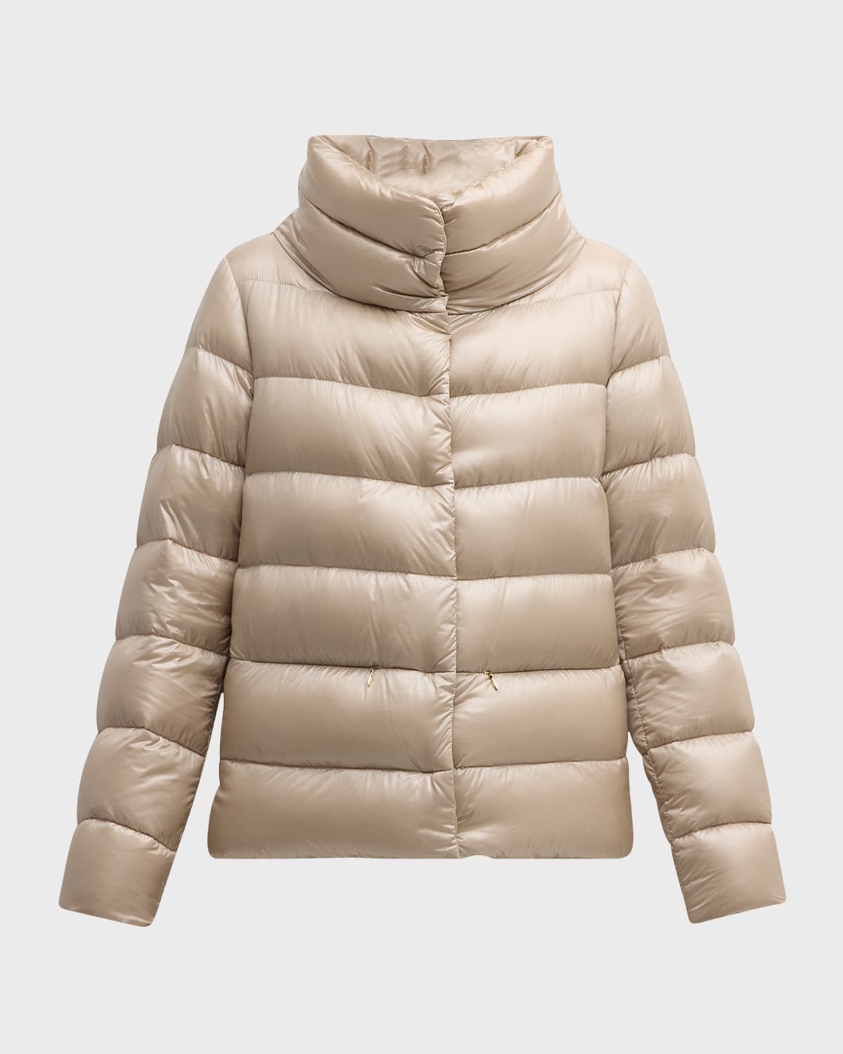 Piumino Nylon Ultralight Dettagli Puffer Jacket - 1